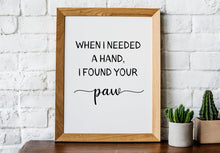 Load image into Gallery viewer, Dog quote printable, 4 Sizes Dogs printable quotes, Dog wall decor, Dogs printables, Dog quotes, Dogs lovers gift, Instant digital download
