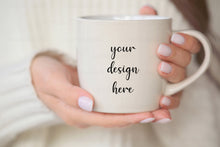 Load image into Gallery viewer, 5 White mug mockups Coffee mug mockup Mug mockup Coffee mockups mug mockup bundle Cup mockup Teacup mockup Mug template mockup Blank mug
