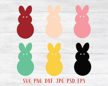 Load image into Gallery viewer, Easter svg Bunny rabbit svg Bunny svg Easter bundle svg  Easter cute svg Easter card svg Easter bunny svg rabbit svg bunny Easter bunnies
