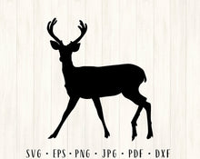 Load image into Gallery viewer, Deer bundle svg Christmas svg Deer clipart Deer png Deer svg Deer head svg Deer monogram Deer frame svg Deer antlers svg Deer cut file
