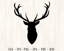 Load image into Gallery viewer, Deer bundle svg Christmas svg Deer clipart Deer png Deer svg Deer head svg Deer monogram Deer frame svg Deer antlers svg Deer cut file
