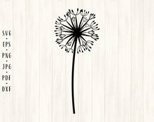 Load image into Gallery viewer, Dandelion bundle svg Flower svg Dandelion svg Flower wedding svg Dandelion monogram Dandelion png Dandelion shirt Dandelion decal Floral svg
