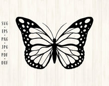 Load image into Gallery viewer, Butterfly svg Butterfly png Butterfly clipart Butterfly cut file Butterfly decal svg Butterfly shirt svg Butterfly clip art Butterfly vector
