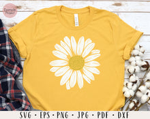 Load image into Gallery viewer, Daisy svg Flower svg Daisy flower svg  Sunflower svg Daisy decal svg Daisy png Floral svg Wedding flower svg Daisy clipart Daisy sublimation
