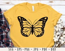 Load image into Gallery viewer, Butterfly svg Butterfly png Butterfly clipart Butterfly cut file Butterfly decal svg Butterfly shirt svg Butterfly clip art Butterfly vector
