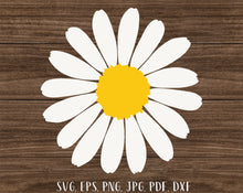 Load image into Gallery viewer, Daisy bundle svg Flower svg Daisy monogram Daisy svg Daisy clipart Daisy png Floral svg Sunflower svg Daisy cut files Half daisy svg
