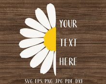 Load image into Gallery viewer, Daisy bundle svg Flower svg Daisy monogram Daisy svg Daisy clipart Daisy png Floral svg Sunflower svg Daisy cut files Half daisy svg
