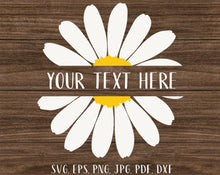 Load image into Gallery viewer, Daisy bundle svg Flower svg Daisy monogram Daisy svg Daisy clipart Daisy png Floral svg Sunflower svg Daisy cut files Half daisy svg
