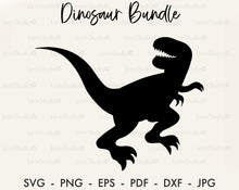 Load image into Gallery viewer, Dinosaur bundle svg Dinosaur svg Dinosaur clipart Dinosaur png Dinosaur cut file Cute dinosaur svg Baby dinosaur svg Dino bundle svg Dino
