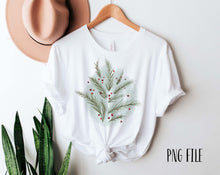 Load image into Gallery viewer, Christmas png Christmas sublimation design Christmas clipart Christmas shirt png Christmas tree png Christmas design Christmas ornaments png
